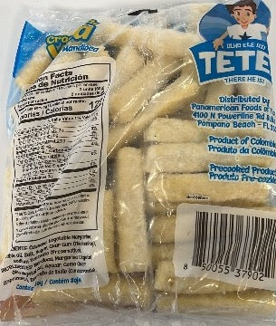 Teteu Frozen Cassava Sticks 2LBs