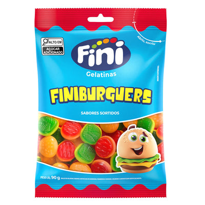 Fini Bala Gelatina Finiburguers 80g