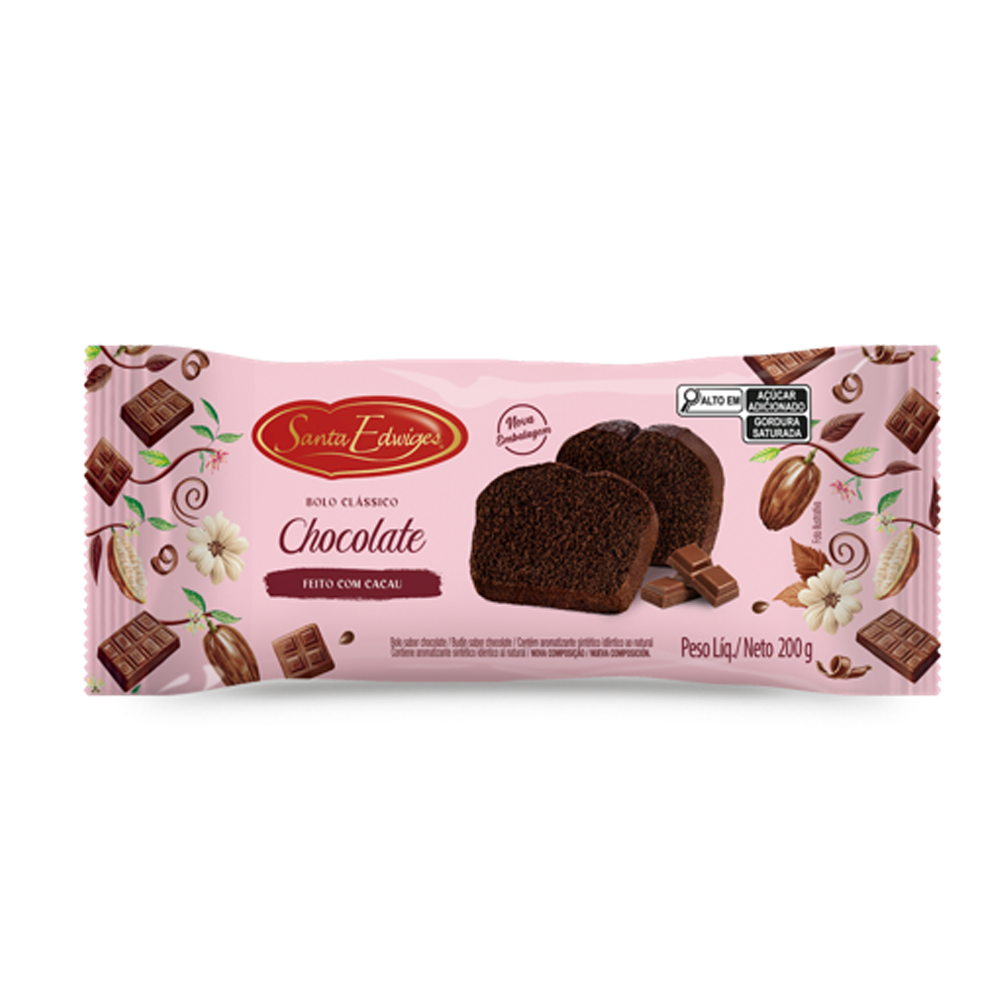 Chocolate Cupcake with Santa Edwiges Brigadeiro 40g