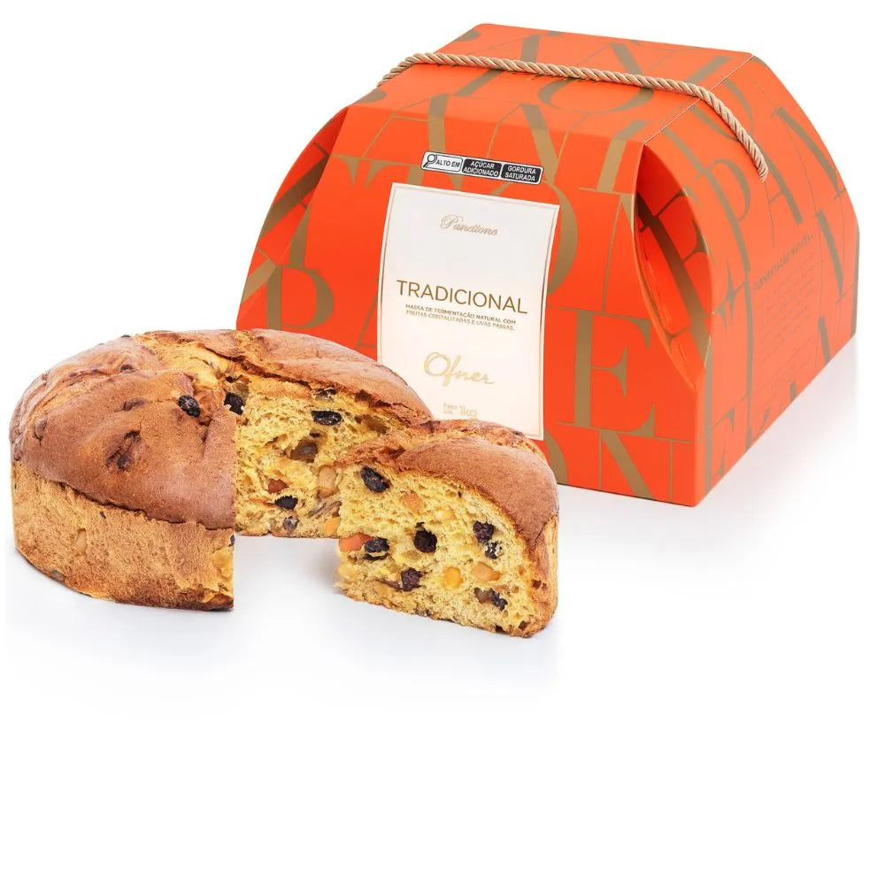 Traditional Genovese Ofner Fruit Panettone 1kg