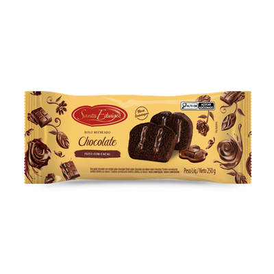 Bolo com Recheio de Chocolate Santa Edwiges 250g