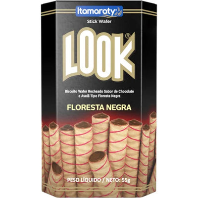 Choc Look Wafer Floresta 55g