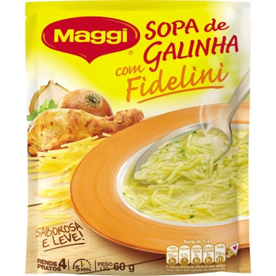 Sopa Galinha com Fidelini 200g - Maggi