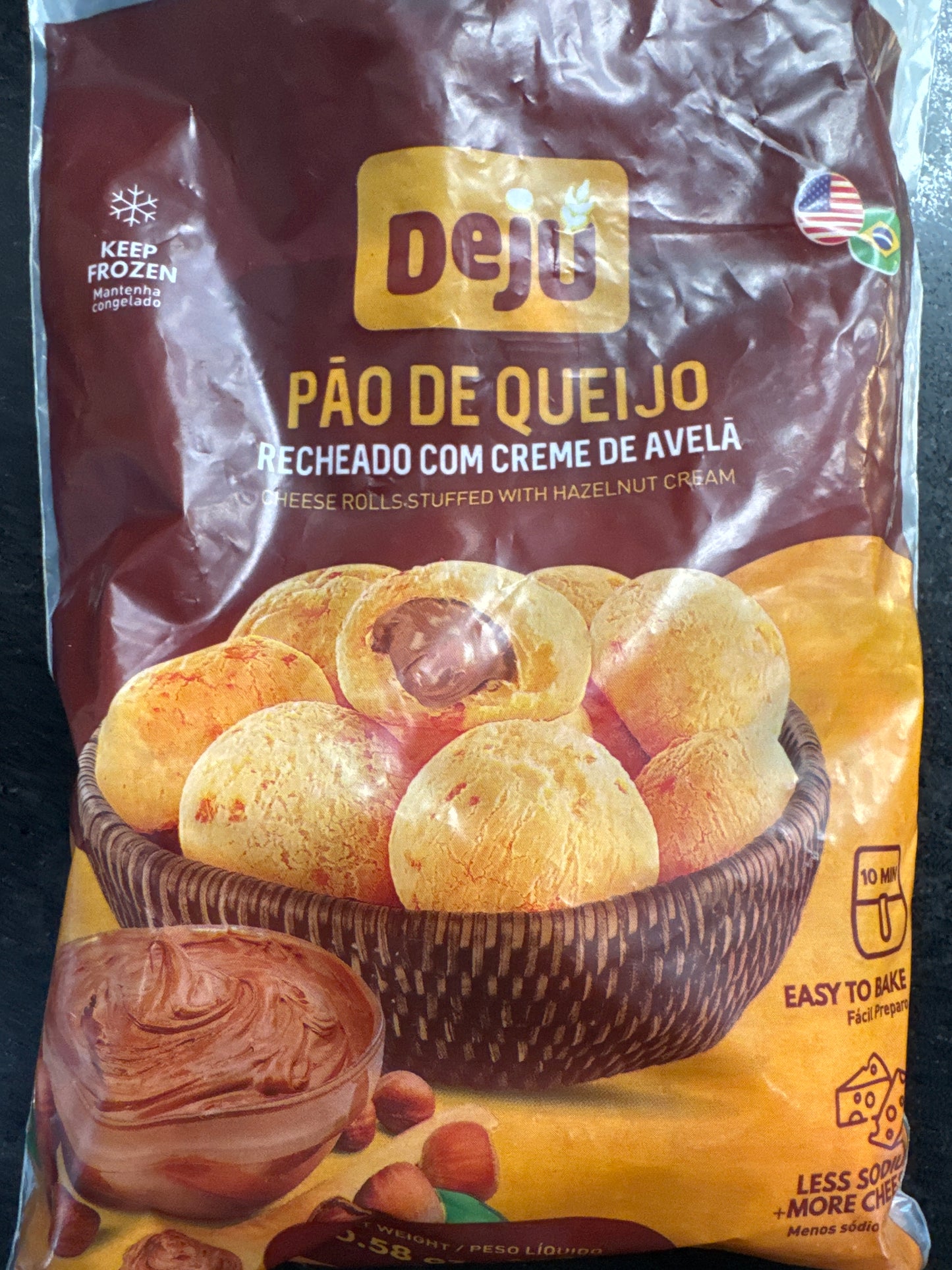 Catupiry Cheese Bread with Dulce de Leche 300g
