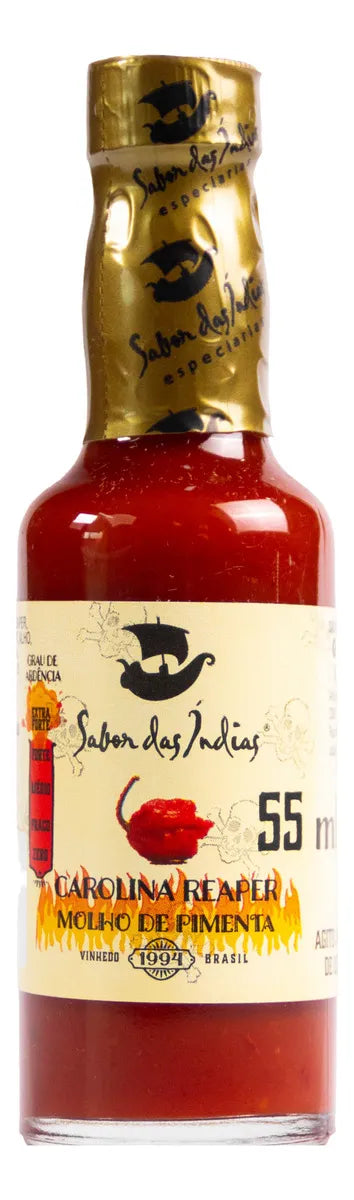 Molho de Pimenta Carolina Sabor das Índias 55ml