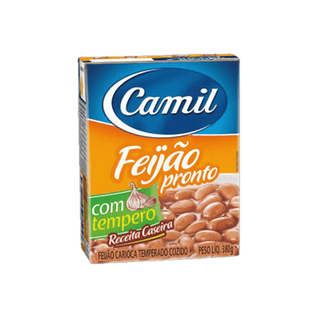 Camil Ready-to-Eat Seasoned Carioca Beans 380g