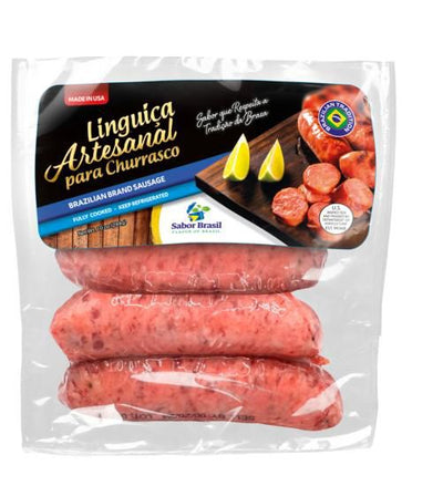 Linguiça Toscana com Coalho Sabor Brasil 14oz