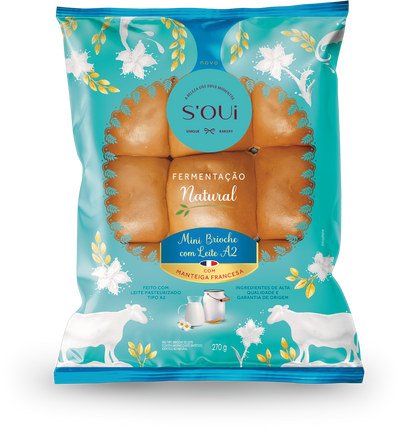 Brioche Mini Leite S'OUI 270g