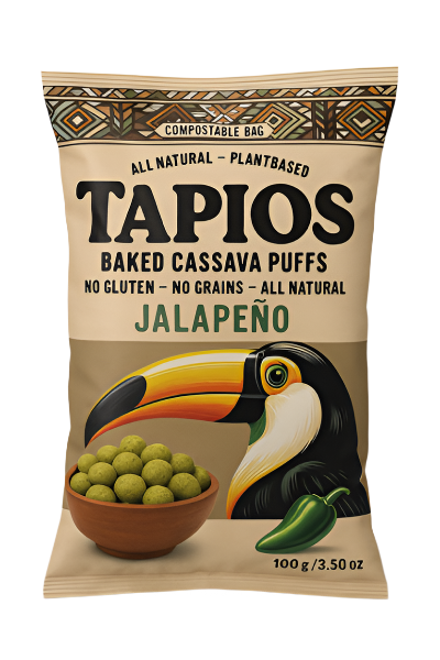 Biscoito de Polvilho Jalapeno Tapio 100g