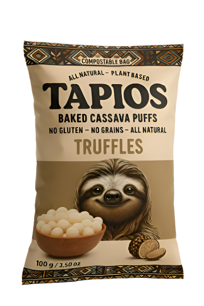 Biscoito de Polvilho Truffle Tapio 100g