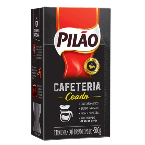 Pilão Coffee Cafeteria Filtered Coffee 500g