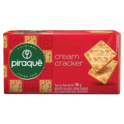 Biscoito Cream Cracker Piraquê 184g