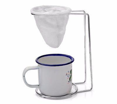 Coador de Café Individual Pano Teteu (s/ Xícara)