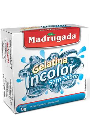 Gelatina Sem Sabor Madrugada 85g