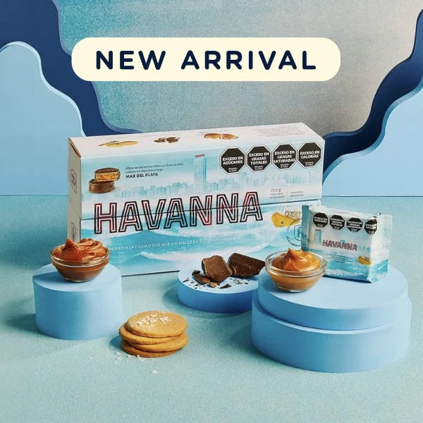 Havanna Alfajor Caramelo c/ Recheio Chocolate e Sal Marinho 360g