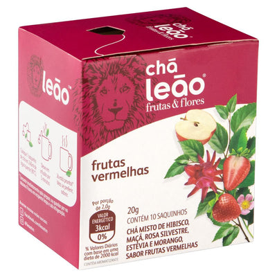 Chá Frutas Vermelhas Matte Leão 16g