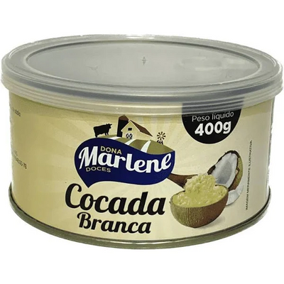 Cocada Branca Dona Marlene 400g (Venc. 26/Feb/2026)