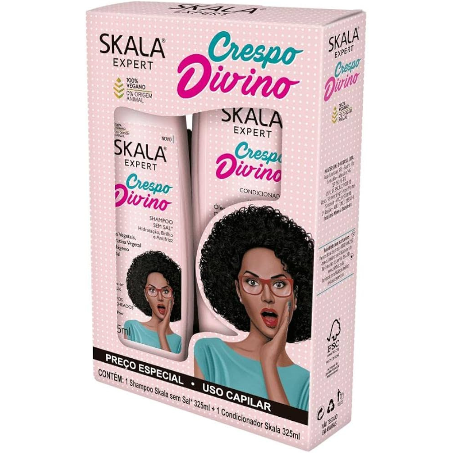 Skala Coconut Oil Shampoo & Conditioner Kit (2x325ml)