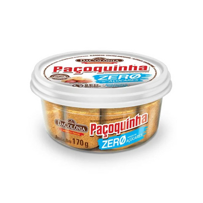 Paçoquinha de Rolha Zero Acucar Da Colônia 170g