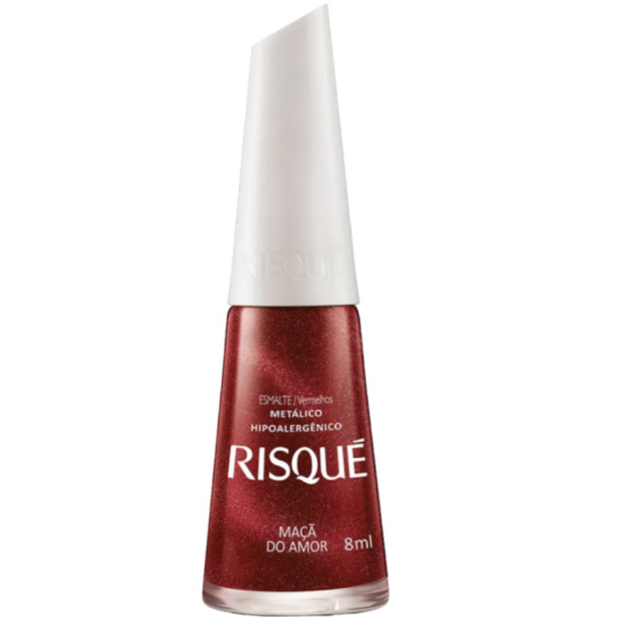Maca do Amor Metallic Effect Nail Polish 8ml - Risque