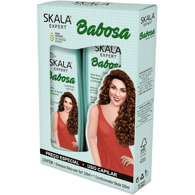 Babosa Skala Shampoo and Conditioner Kit (2x325ml)