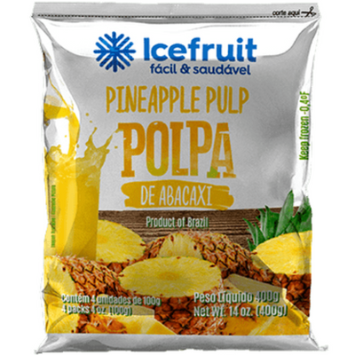 Ice Fruit Pineapple Pulp 400g