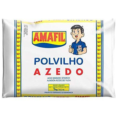 Polvilho Azedo Amafil 1Kg - BR Emporio