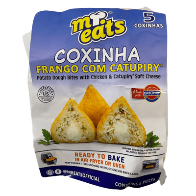 Coxinha de Frango C/Catupiry Mr Eats 600g (5 unid) (ME0043) - BR Emporio