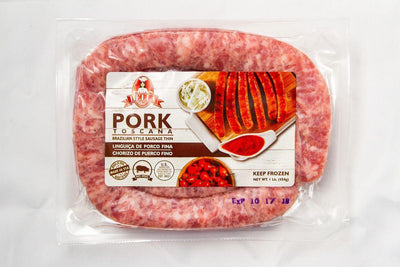 Linguiça de Porco Toscana Fina Bella Chef 1Lb - BR Emporio