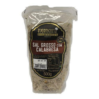 Sal Grosso com Calabresa - A Portuguesa 500g - BR Emporio