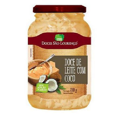 Doce de Leite com Coco Sao Lourenco 700g - BR Emporio