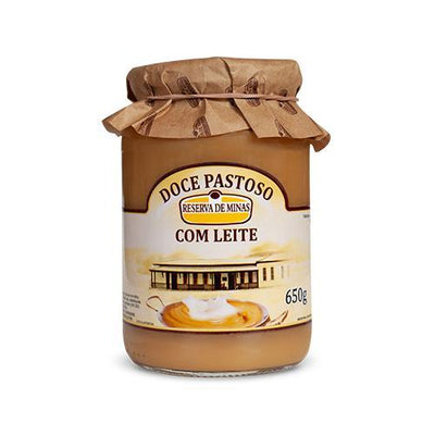 Doce de Leite (Dulce de Leche) Caramel em Vidro - Reserva de Minas 650g - BR Emporio