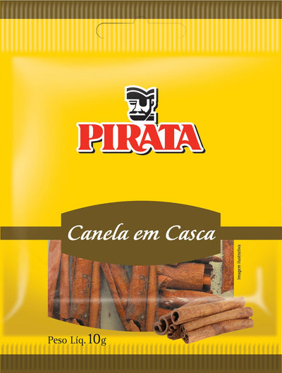 Canela em Casca Pirata 10g - BR Emporio