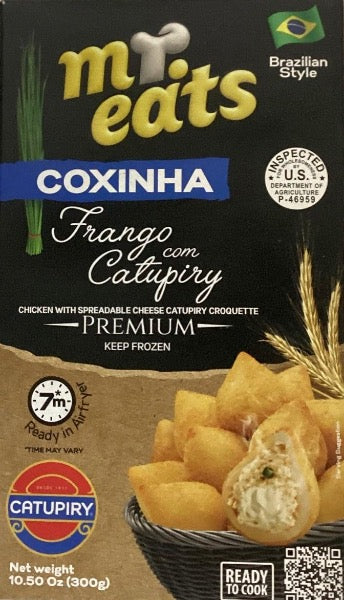 Coxinha de Frango C/Catupiry Mr Eats 300g (MEB0020) - BR Emporio