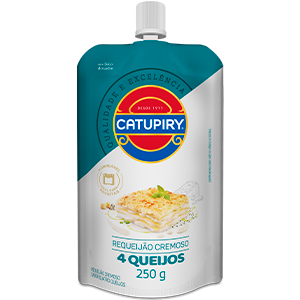 Requeijão Catupiry Bisnaga Quatro Queijos 250g