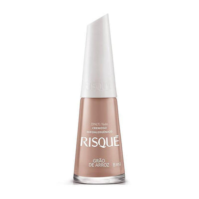 Esmalte Cremoso Grao de Arroz 8ml - Risque - BR Emporio