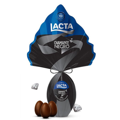 Lacta Black Diamond Easter Egg 300g
