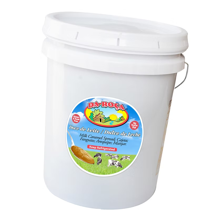 Doce de Leite Balde 55lbs Da Roça