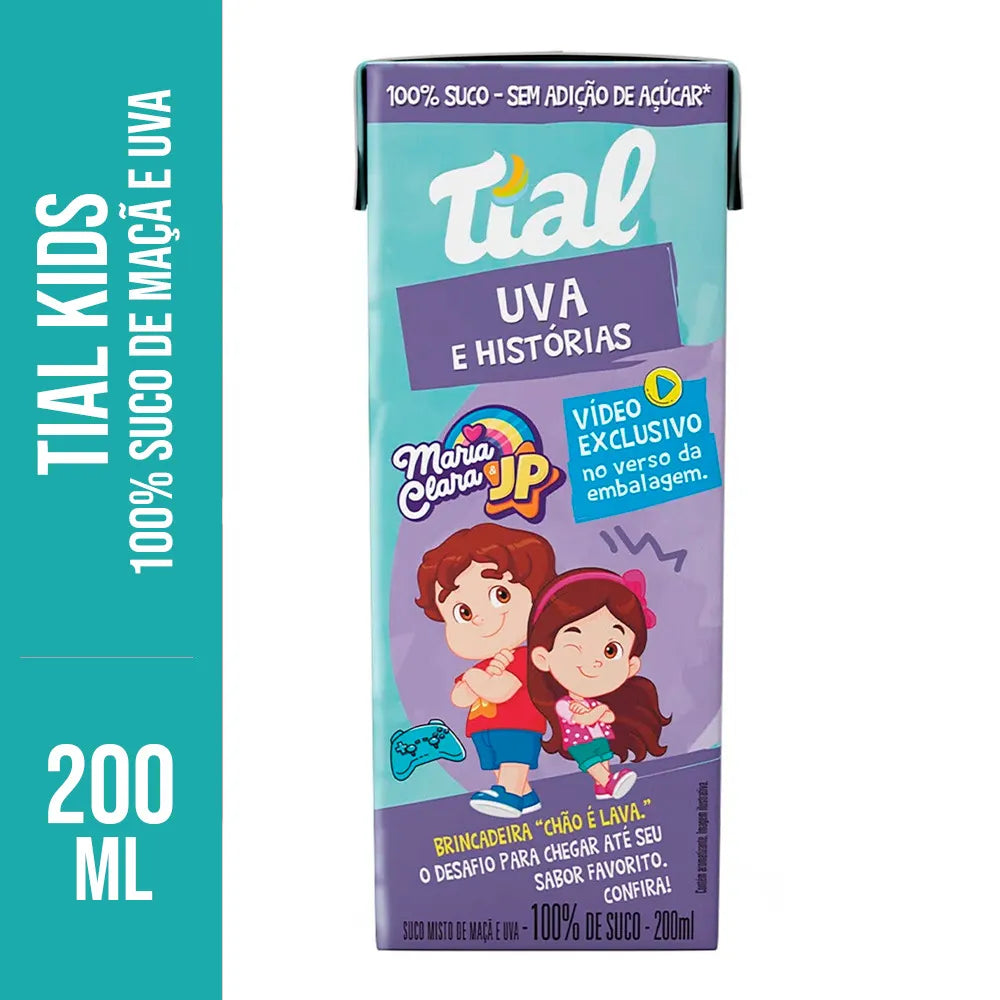 Tial Kids 100% Grape Juice 200ml
