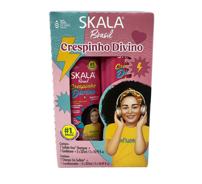 Kit Shampoo & Condicionador Skala Crespinho Divino (2x325ml)