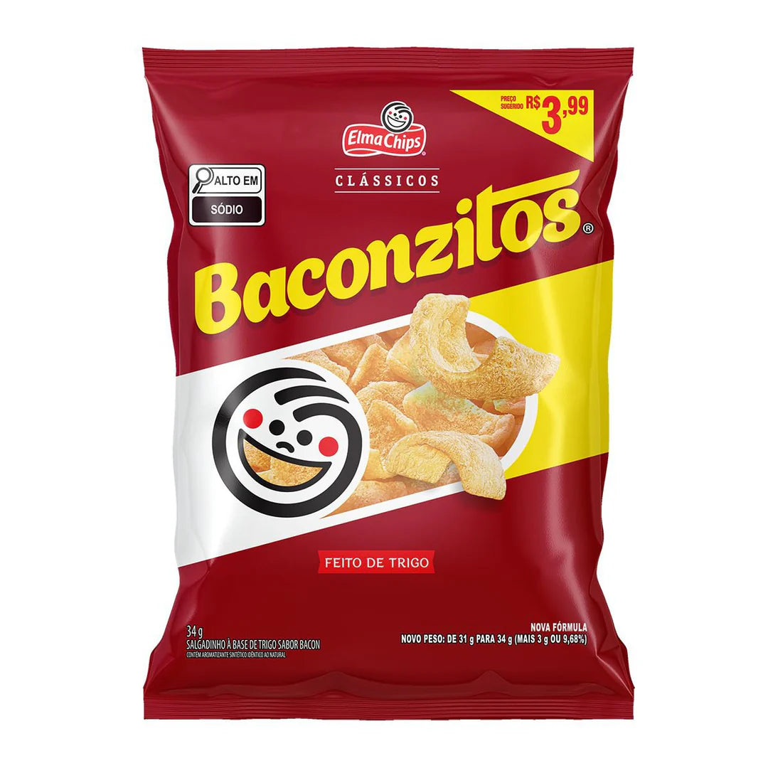 Baconzitos Elma Chips 34g