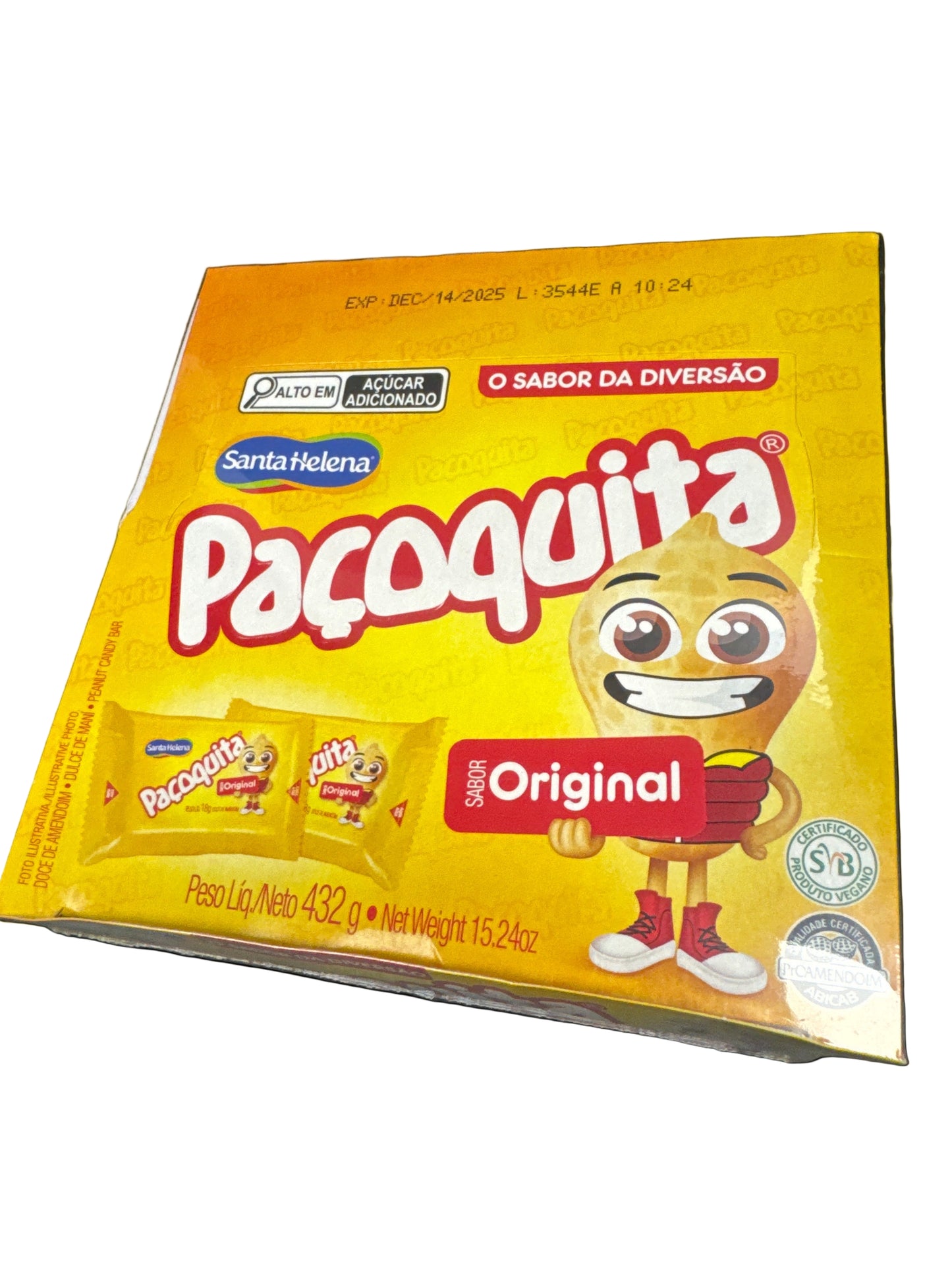 Paçoquita Santa Helena Cx 24 un