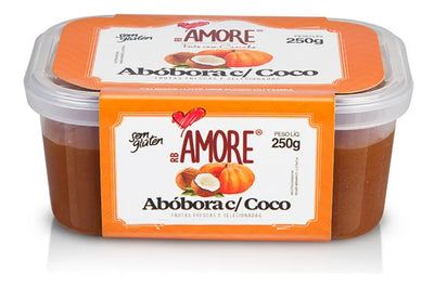 Bandeja de Abóbora com Coco 250g Amore