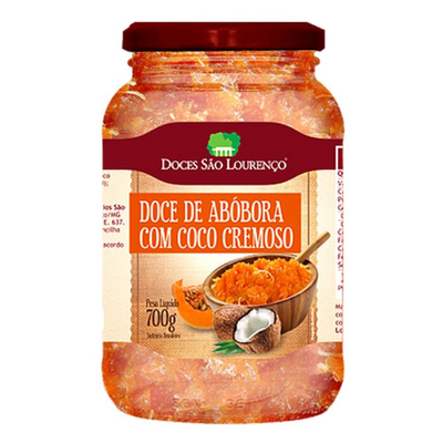 Pumpkin Jam with Coconut São Lourenço 700g