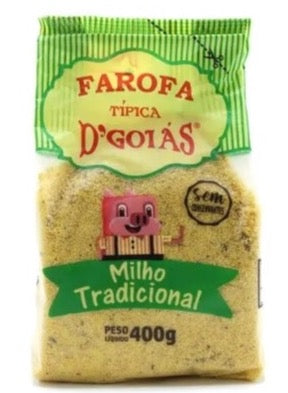 Farofa Tipica de Milho Tradicional  D'Goias 400gr