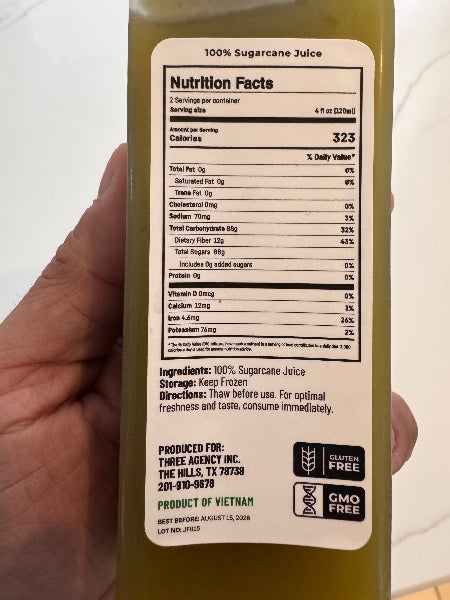 Caldo de Cana Juiced Fresh (300ml)