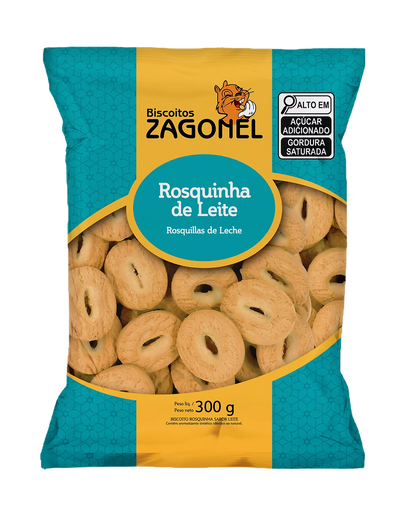 Biscoito Rosquinha de Leite 300g Zagonel