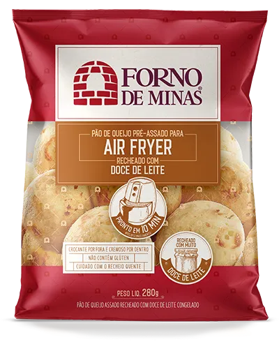 Pão de Queijo Forno De Minas com Doce de Leite 280g