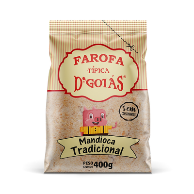 Goianinha Farinha de Mandioca Tradicional  D'Goias 350g