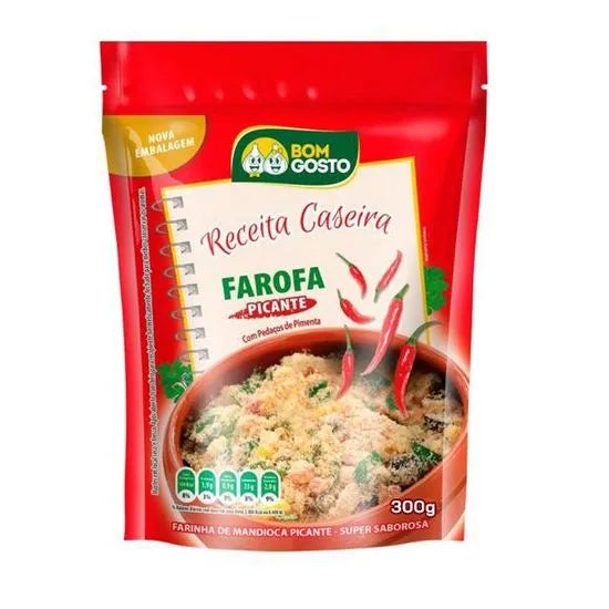 Farofa Picante Bom Gosto 300g